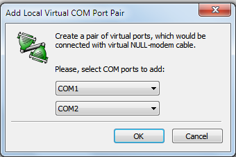 Создание виртуального com-порта в windows7