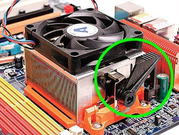 Стандартная система охлаждения процессоров AMD