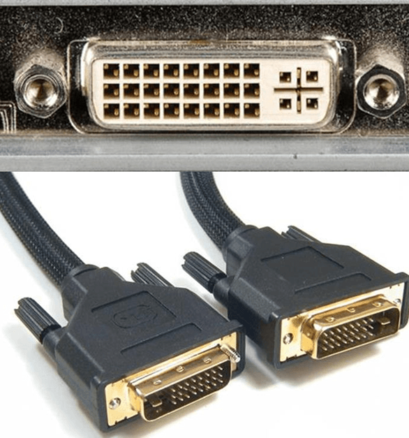 DVI выход и DVI кабель