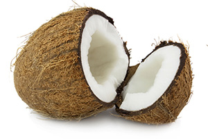 Вскрытый кокос