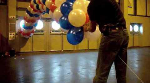 как сделать арку из воздушных шаров