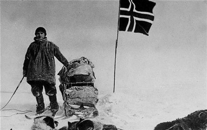 Амундсен Южный полюс