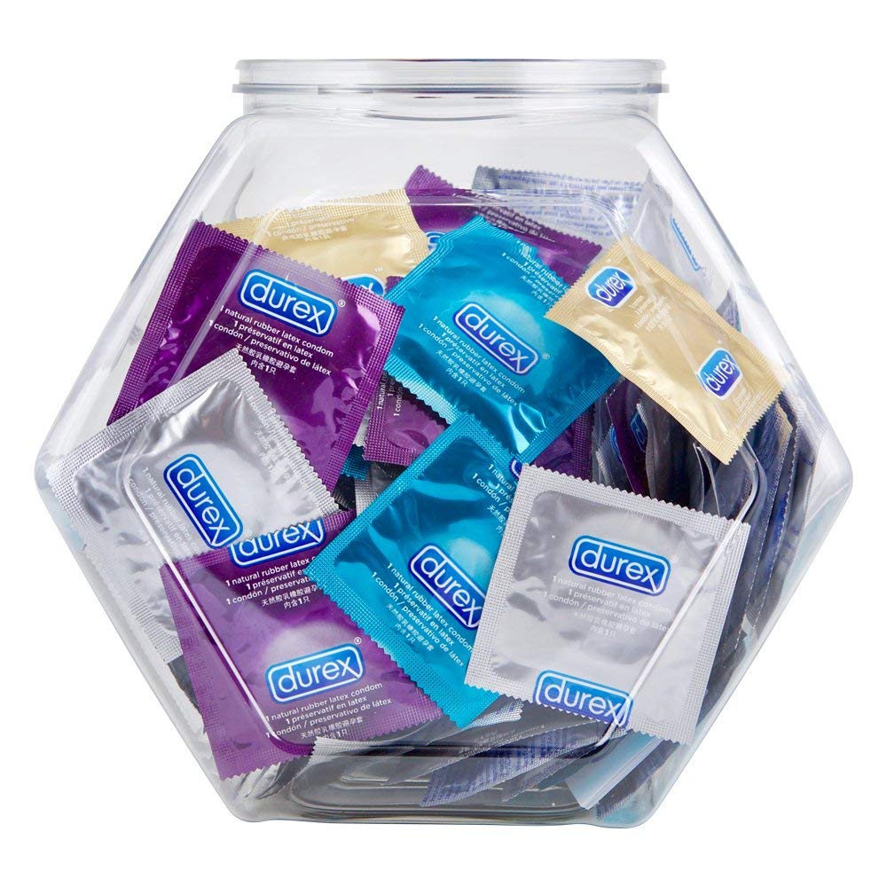 Банка презервативов Durex