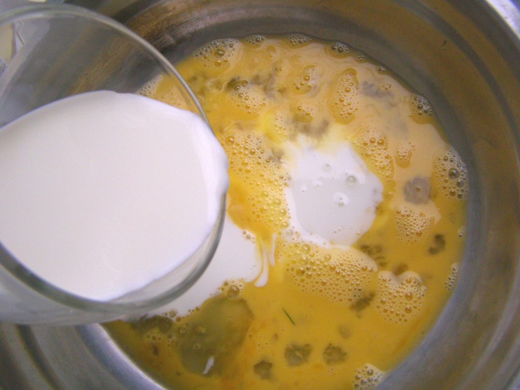 Яично-молочная смесь