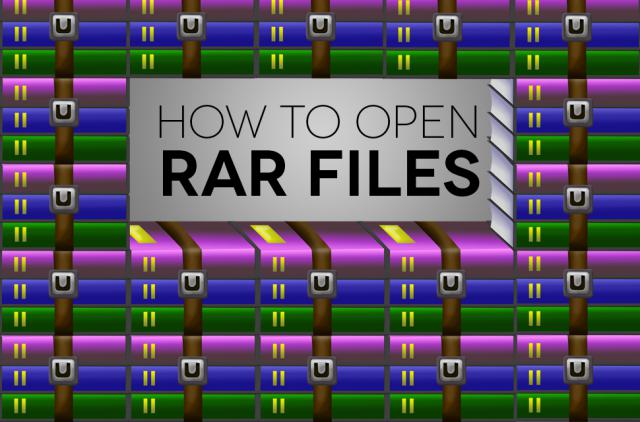 открыть файл rar