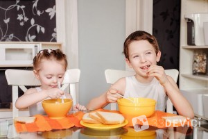 вермишелевый молочный суп для детей