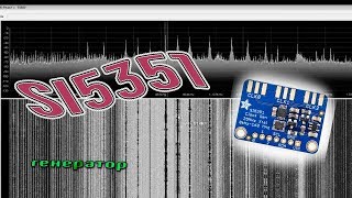 Si5351. Генератор высокочастотных сигналов. Измерение частоты с помощью радиоприемника