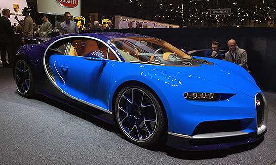 самая самая дорогая машина в мире Bugatti Chiron