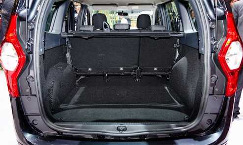 фото Dacia Lodgy 2013, багажник