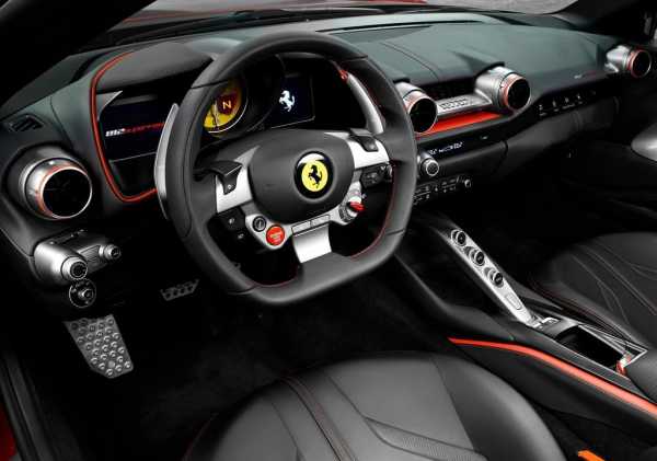 фото салона Ferrari 812 Superfast 2017-2018
