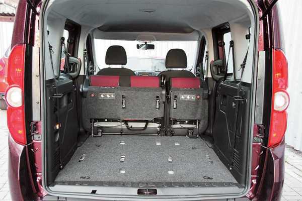 картинки багажника Fiat Doblo 2013 года