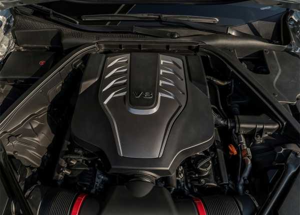фото мотора 5.0 V8 Hyundai Genesis G80 2017-2018 года