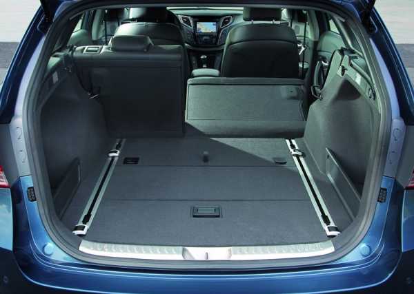 фотографии багажника Hyundai i40 Wagon 2013 года
