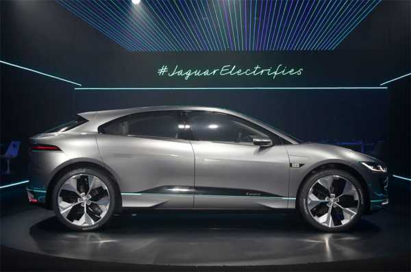 фото Jaguar I-Pace Concept 2017-2018 вид сбоку