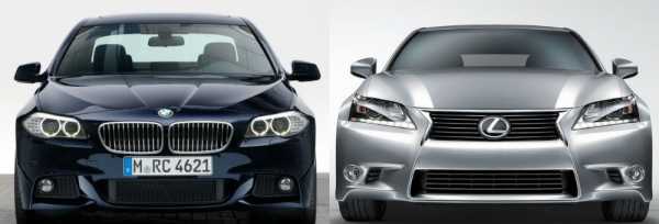 Автомобили BMW и Lexus