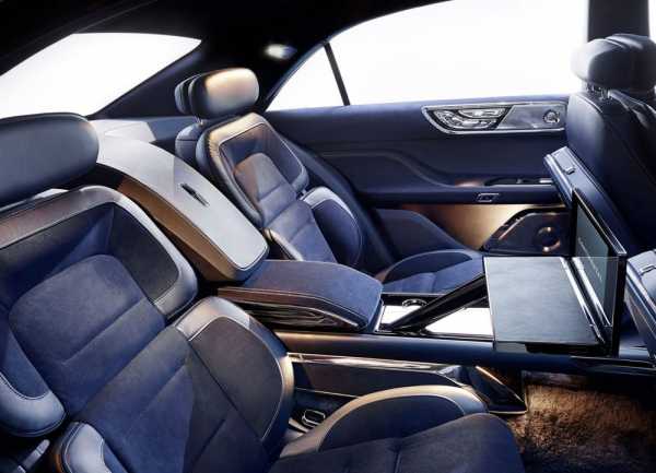 фото интерьер Lincoln Continental Concept 2015-2016 года