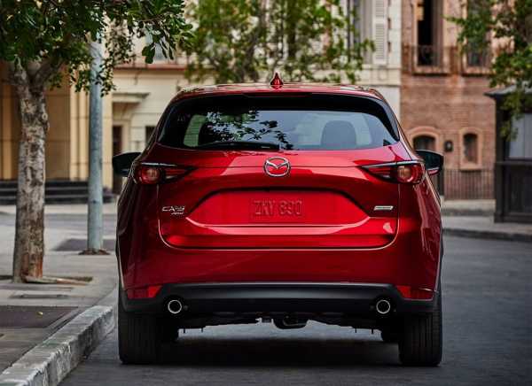 картинки Mazda CX-5 2017-2018 вид сзади