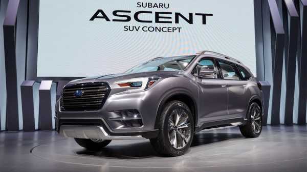 фото новый Subaru Ascent SUV Concept 2017