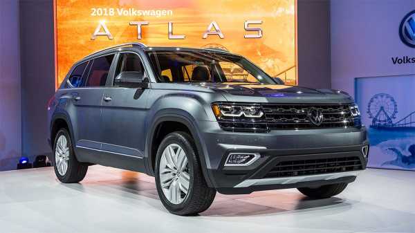 картинки новый Volkswagen Atlas 2017-2018
