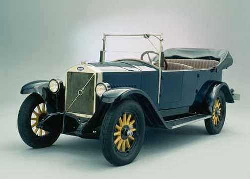 фотографии первого автомобиля Вольво - Volvo ÖV4 (Jacob) 1927года
