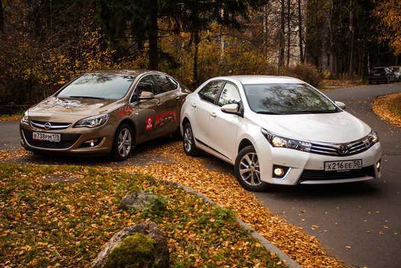 Автомобили Toyota Corolla и Opel Astra - очередное противостояние японских инноваций и немецкого качества