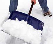 Автомобильная лопата для уборки снега