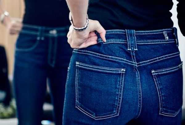 Как уменьшить в талии джинсы