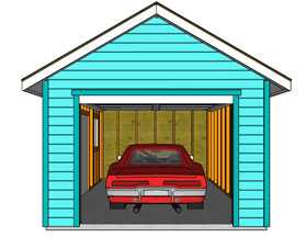 Проекты авто гаражей для ремонта