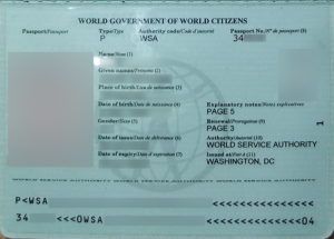 Паспорт гражданина мира как получить