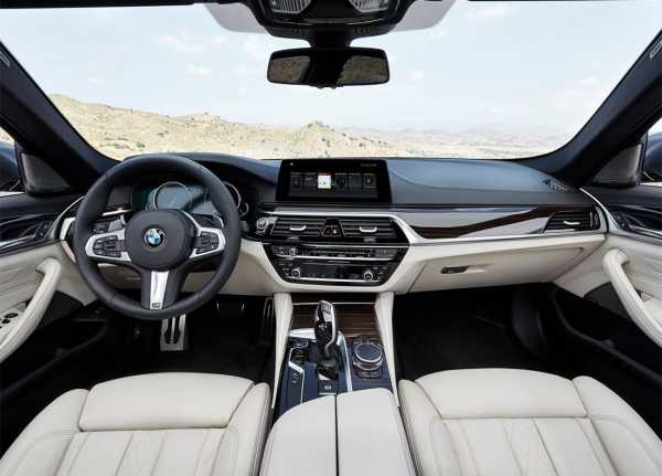 фото салона BMW 5-series 2017-2018 года