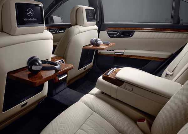 картинки салона Mercedes-Benz S600 W221 2012-2013 года